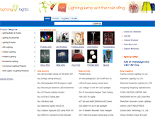 Tablet Screenshot of buylightings.com